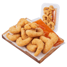 Pure Fish scampi fritti